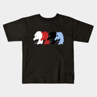 Horsemen Horse Emblem (custom) - Death (backside) Kids T-Shirt